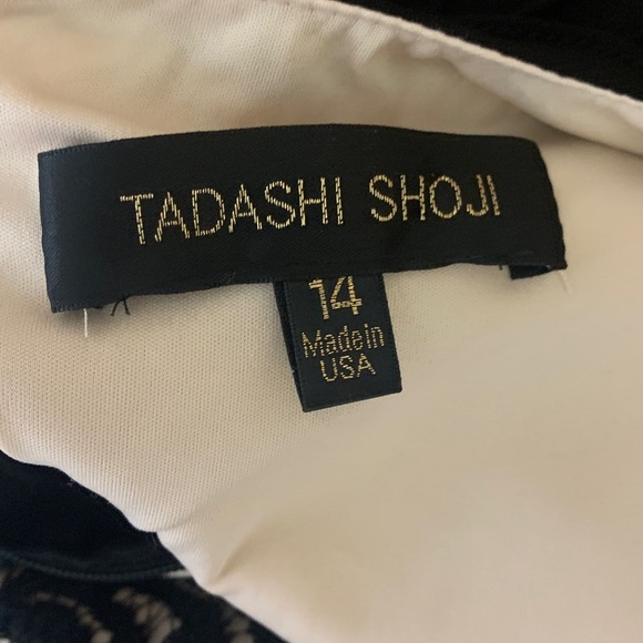 Tadashi Shoji Floral Lace Cocktail Dress - Picture 7 of 9